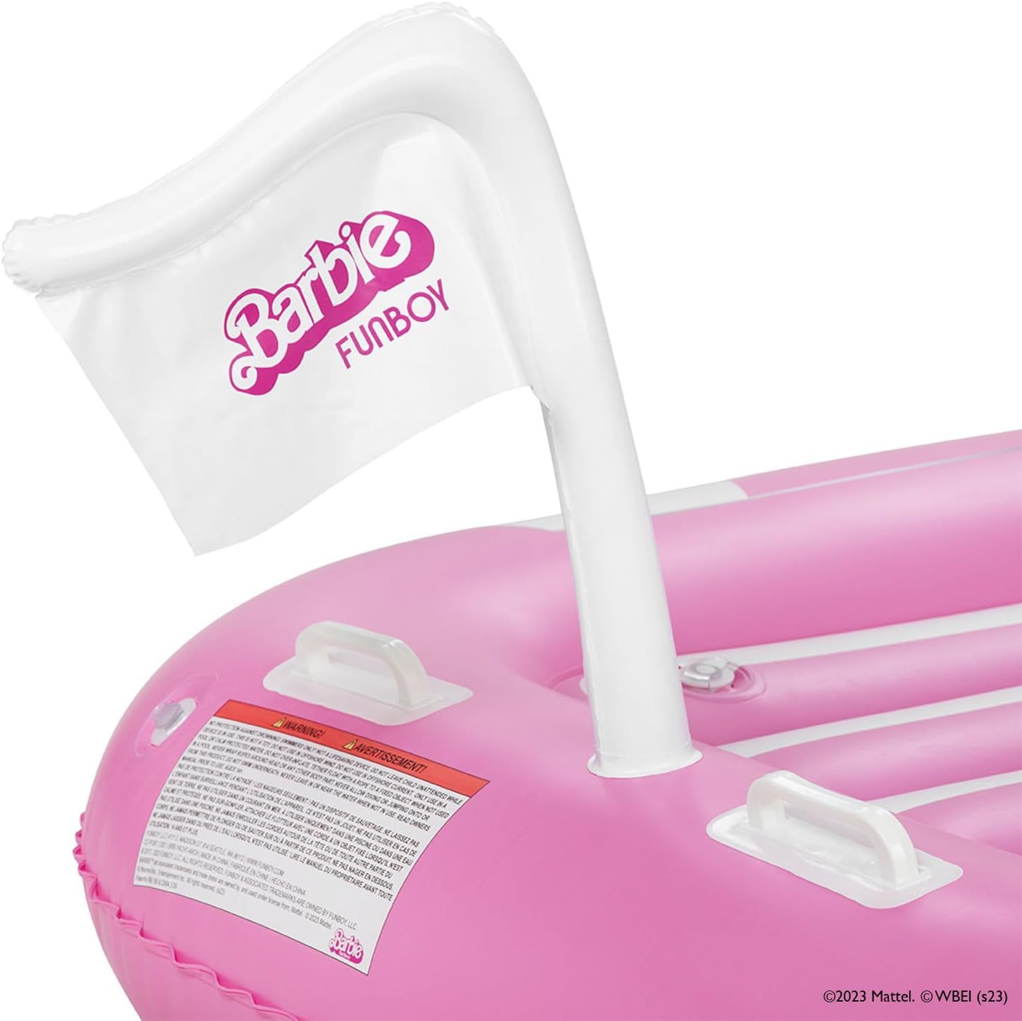 Barbie fashion boat inflatable pool float 2025