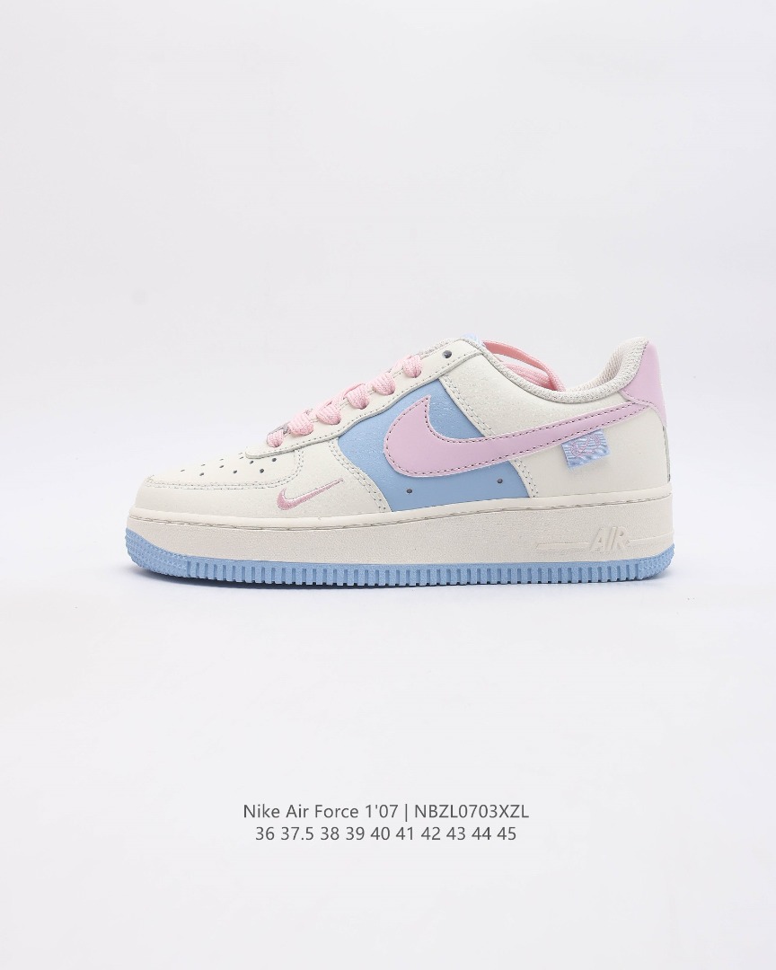 Nike air force 107 pink discount