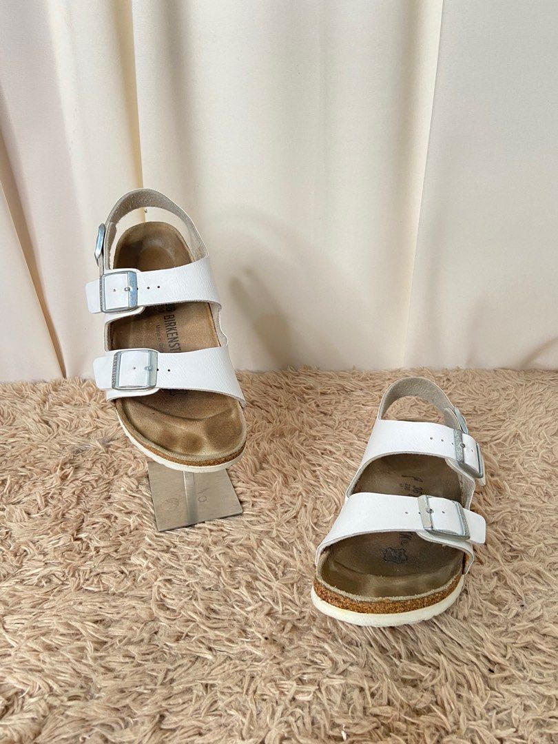 milano white birkenstock