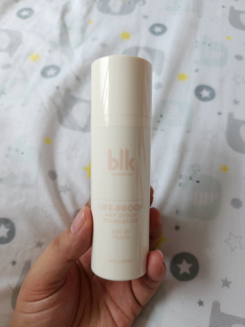 BLK Life Proof Foundation (Category: Makeup) located in San Juan City. Submitted by _allykim (Listing ID 1246007379, Image 1). Description: >>used only once for an event >>serum foundation with spf35 >>shade: butterscotch (light to medium neutral undertone) >>retails for 500+ in shopee.