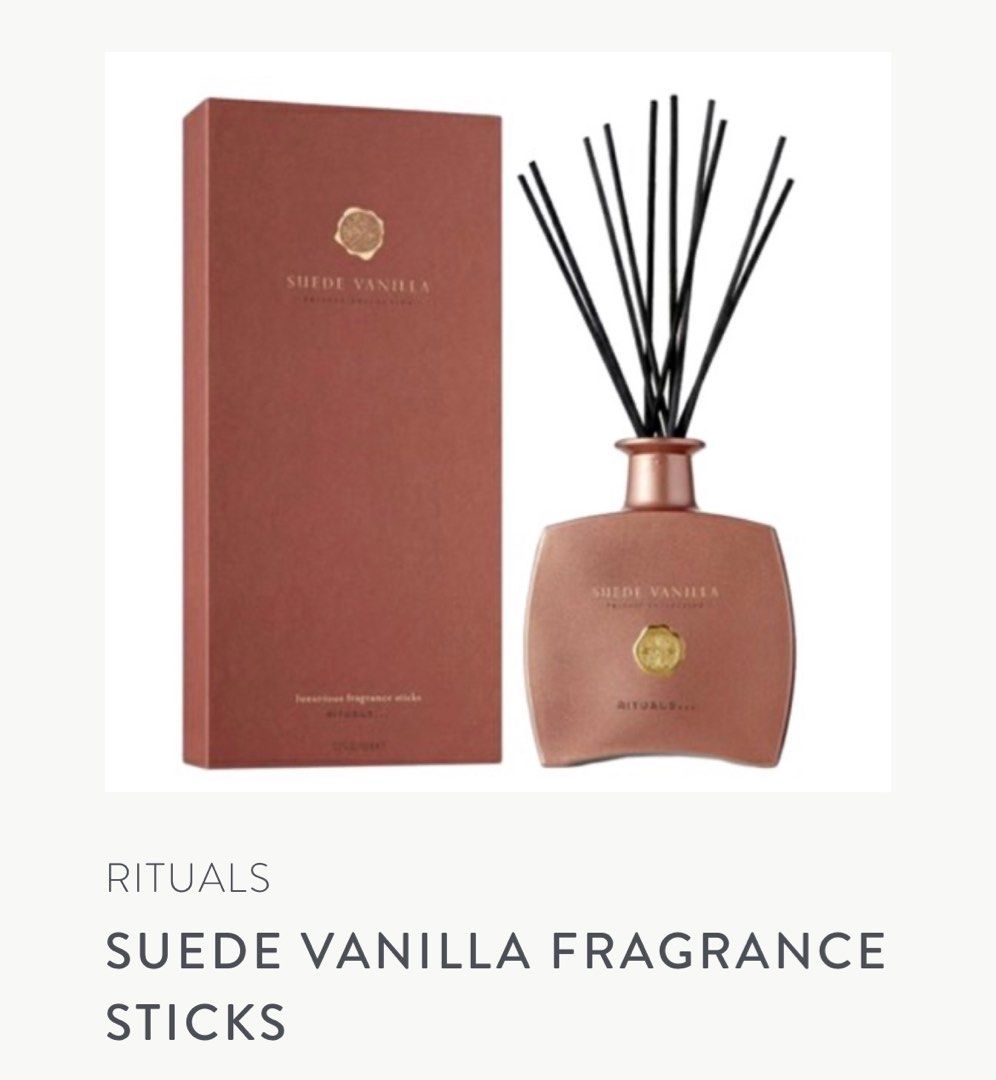 BN: Rituals - PRIVATE COLLECTION Suede Vanilla Mini Fragrance Sticks 100ml,  Beauty & Personal Care, Fragrance & Deodorants on Carousell