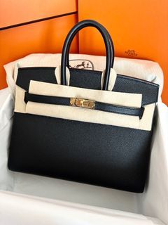 INsToCK] Birkin 25 Sellier Bronze Dore in Veau Madame GHW Stamp D, Luxury,  Bags & Wallets on Carousell