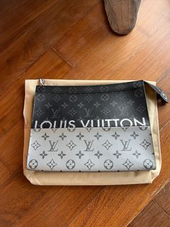 Louis Vuitton Bronze Monogram Jacquard Limited Edition Altair Clutch