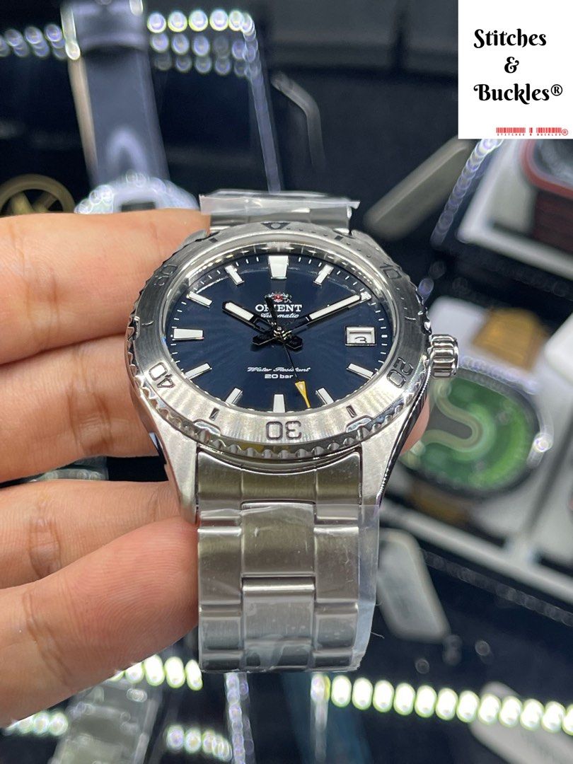 Brand New Orient Diver 40mm Blue Dial RA AC0Q02L