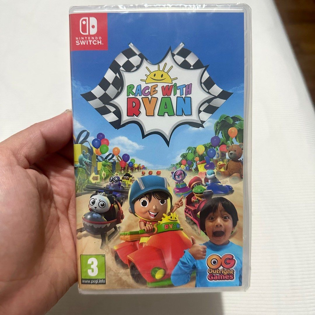Brandnew Nintendo Switch Race with Ryan Game (Category: Nintendo) located in Quezon City. Submitted by ishopagm (Listing ID 1246113215, Image 1). Description: Brandnew Original For Nintendo Switch RFS: Gifted to my son for the 4th time 😅.