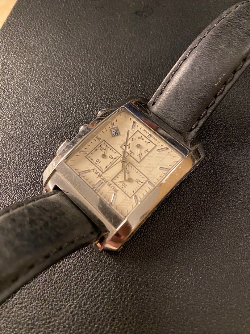 Burberry outlet tank watch