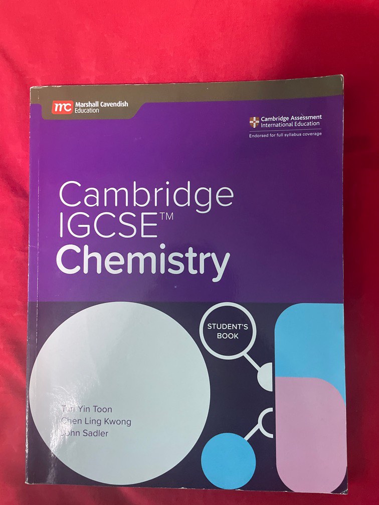 Cambridge IGCSE and O level Chemistry (Marshall Cavendish Education