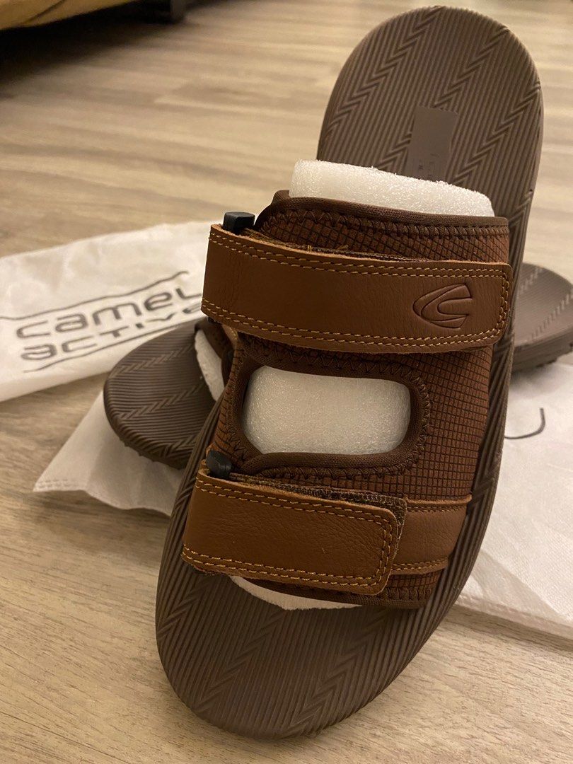 Men's camel sandals online