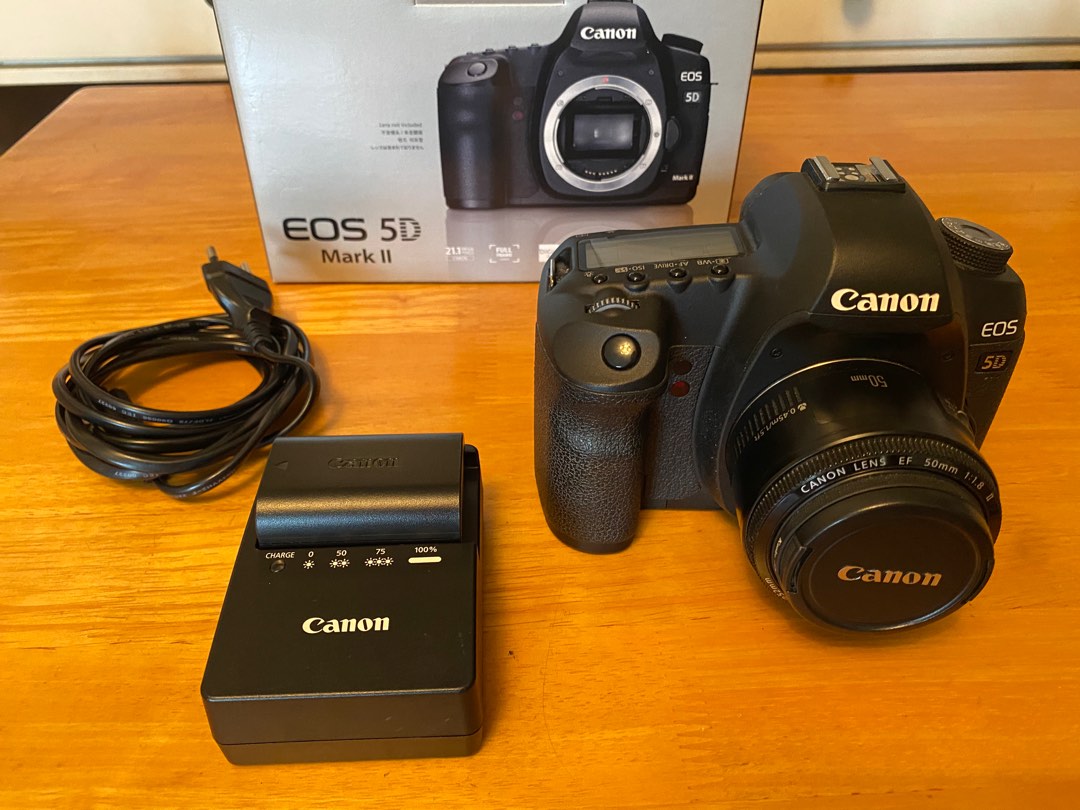 Canon 5D Mark II Full Frame with 50mm Lens, Photography, Cameras on ...