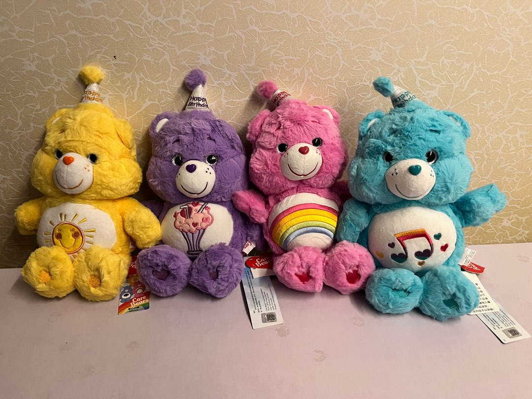 Birthday care bear plush deals