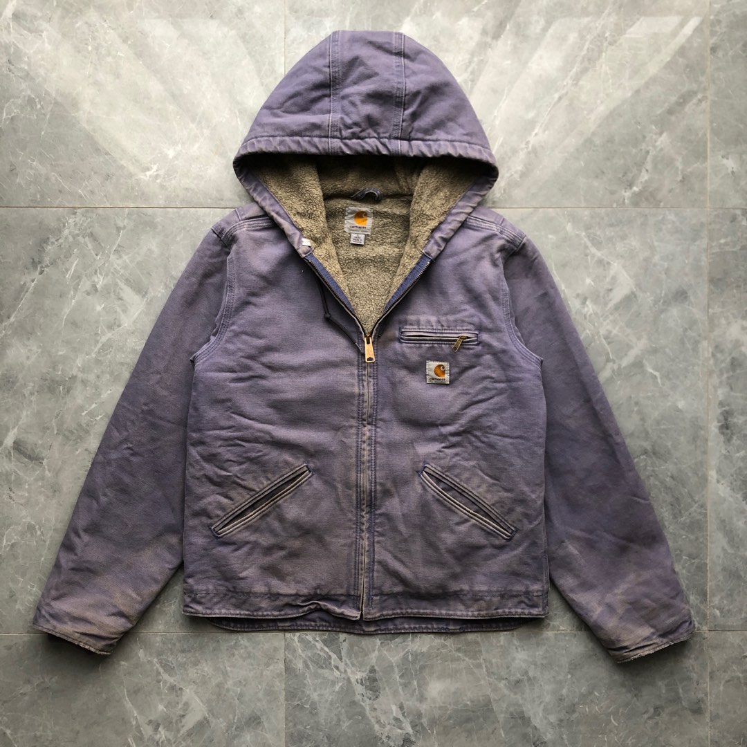 Carhartt WJ141 BDK sierra Fesyen Pria Pakaian Baju Luaran di