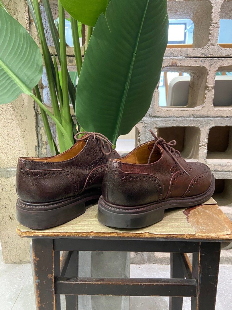 Carlo Pazolini wingtip oxford 皮鞋, 男裝, 鞋, 西裝鞋- Carousell