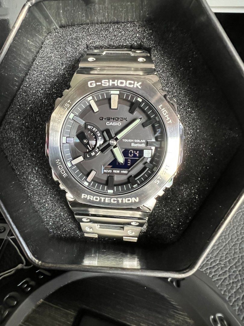 G shock clearance casio silver
