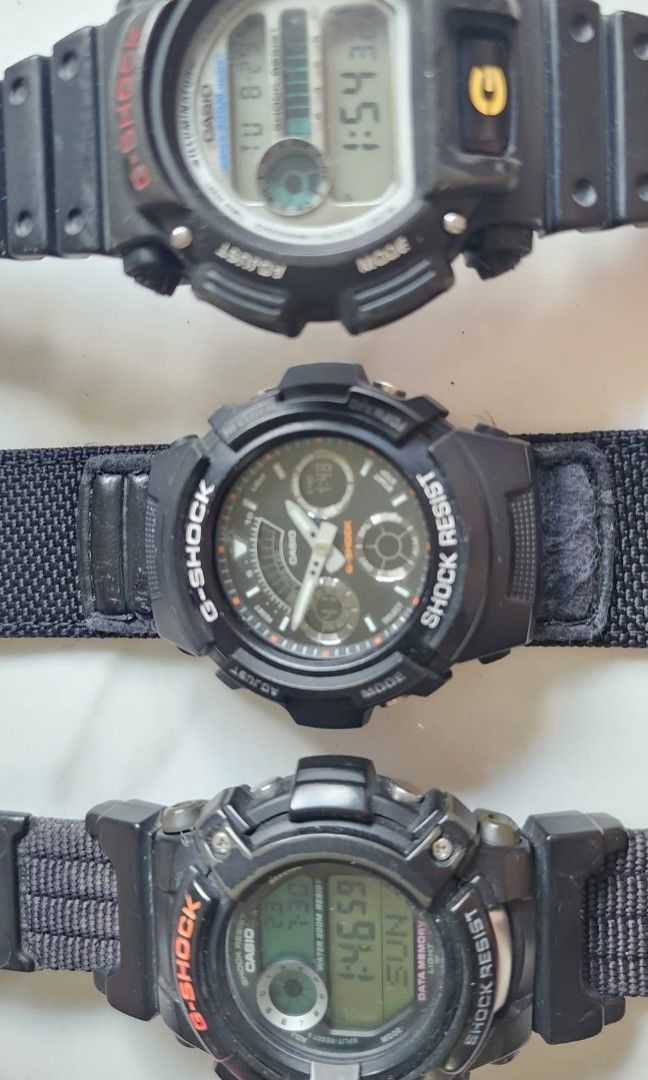 Casio G shock old model DW 9052 AW 591 G 2500