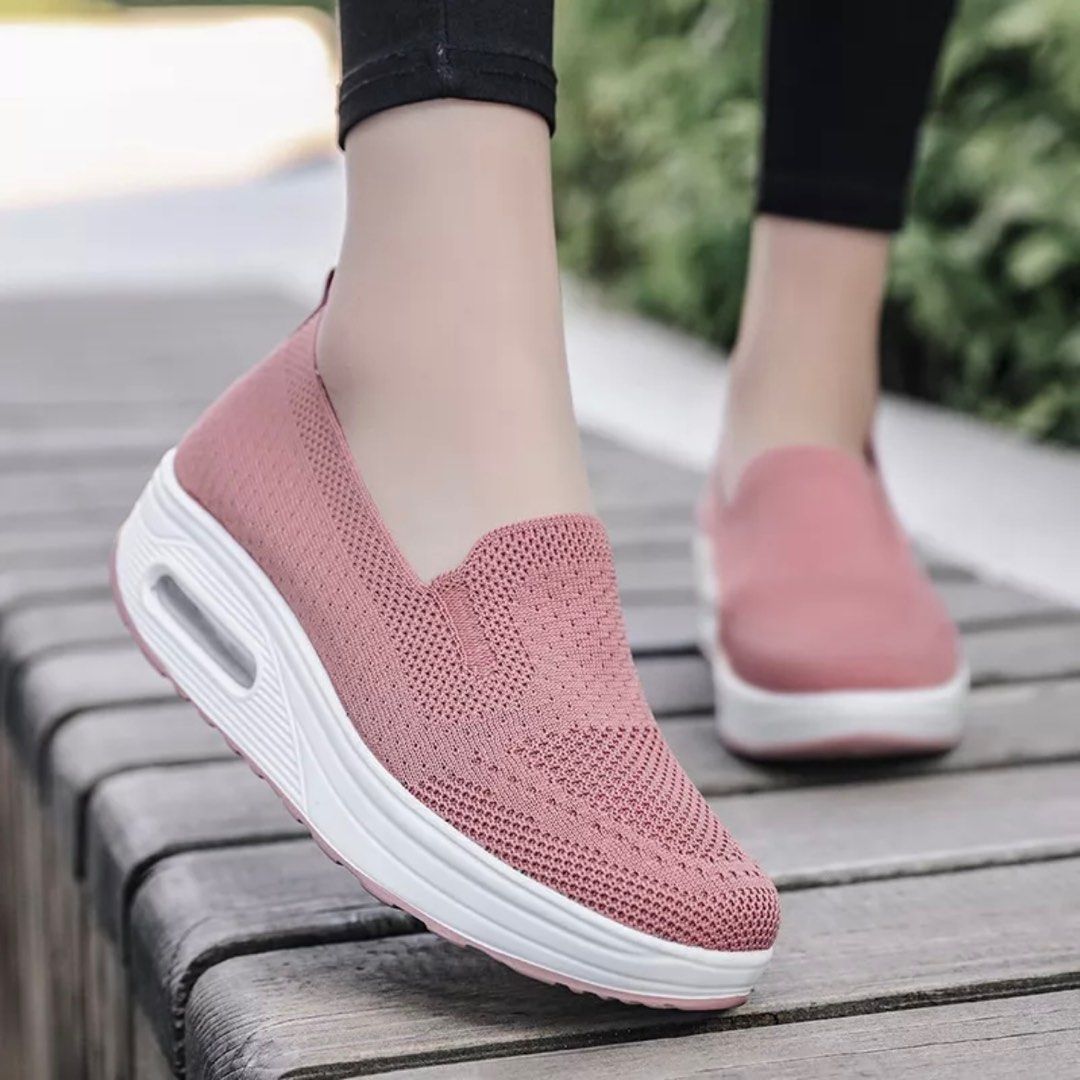 Casual pink top shoes