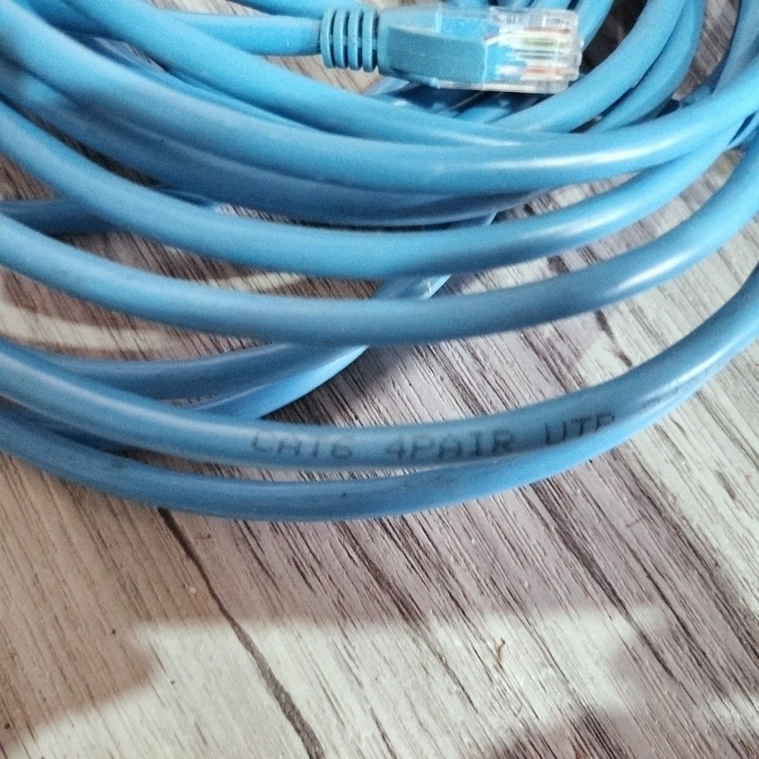 CAT 6 LAN cable 10M (Category: Cables & Adaptors) located in Quezon City. Submitted by liv2luv (Listing ID 1246030602, Image 1). Description: used a few months due to work from home job. not using anymore..