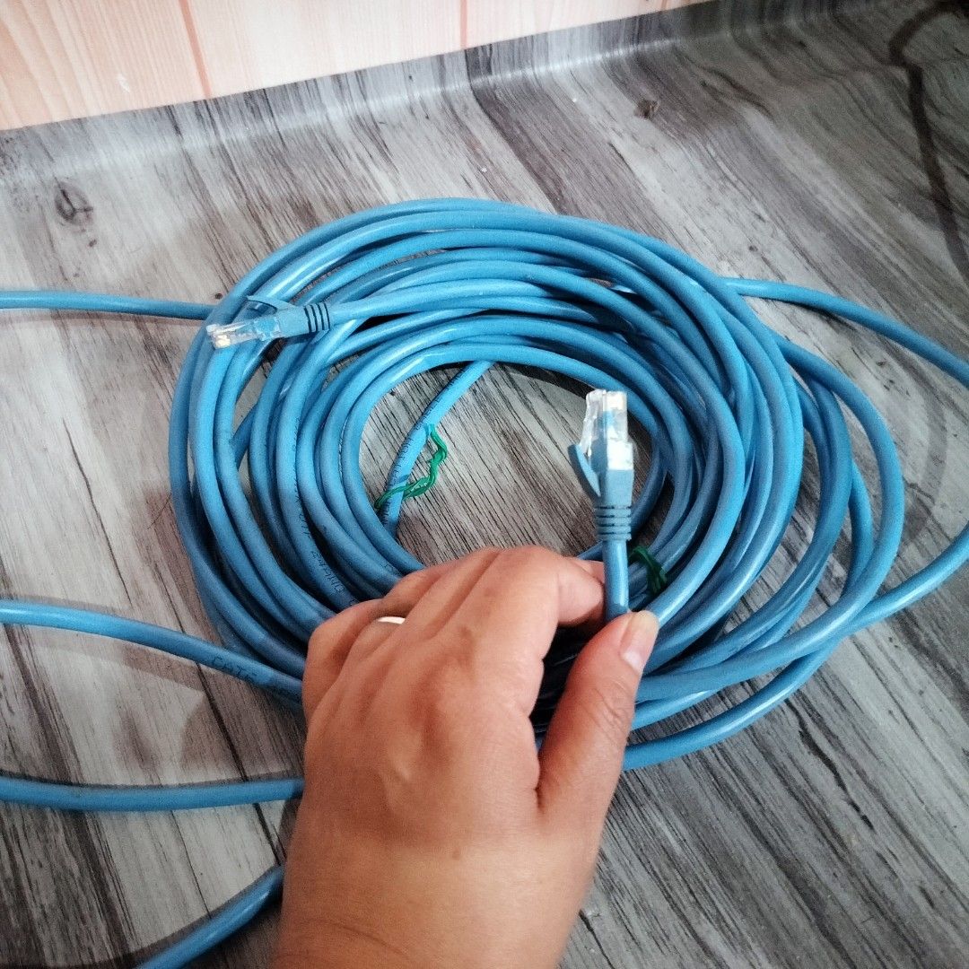 CAT 6 LAN cable 10M (Category: Cables & Adaptors) located in Quezon City. Submitted by liv2luv (Listing ID 1246030602, Image 2). Description: used a few months due to work from home job. not using anymore..