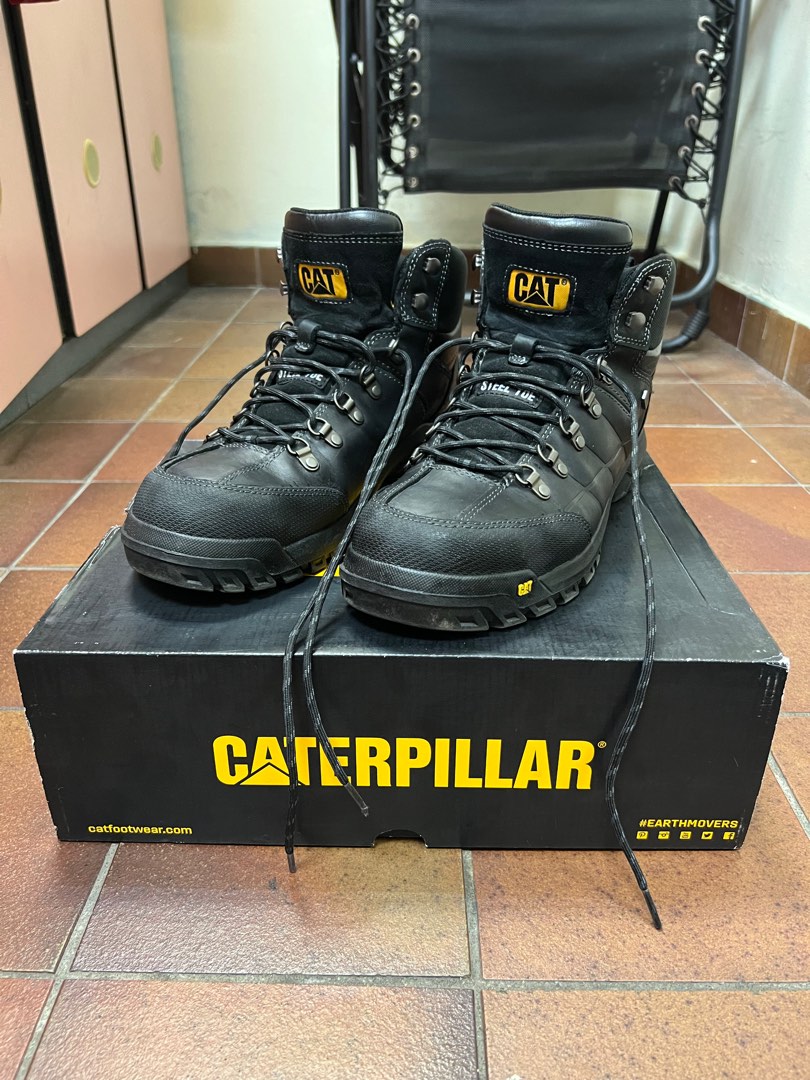 Caterpillar safety boots Steel toe Men s Fashion Footwear