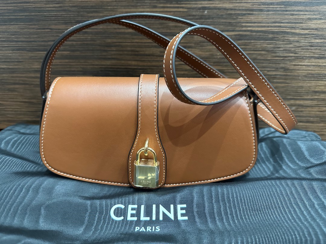 Shop CELINE Strap 2023 SS CLUTCH ON STRAP TABOU ( 10I593DQ1.07IC.) by  polalas