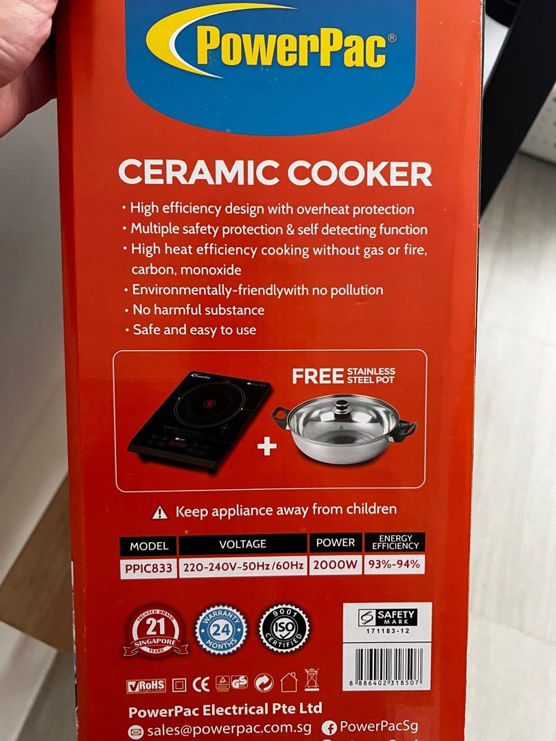Ceramic Cooker - Steamboat, TV & Home Appliances, Kitchen Appliances ...