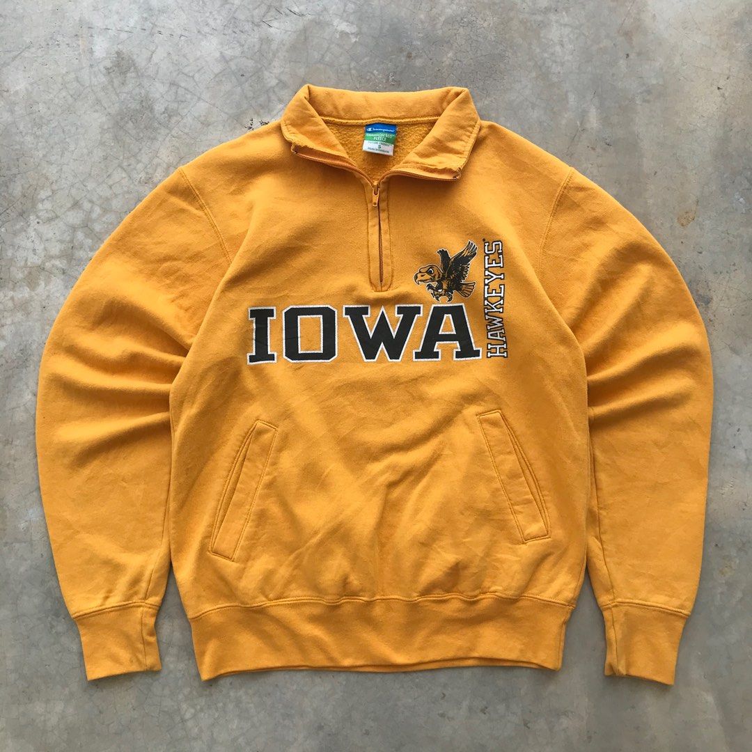 Champion Iowa University Half Zip Sweatshirt x Halfzip x