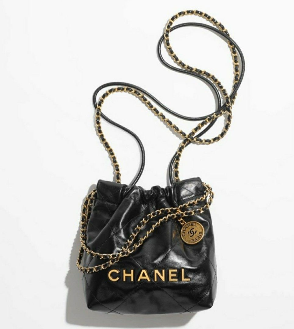 Chanel Flap Bag Metallic Crocodile Emobssed Calfskin Gold-tone Mini Gold in Calfskin  with Gold-tone - US