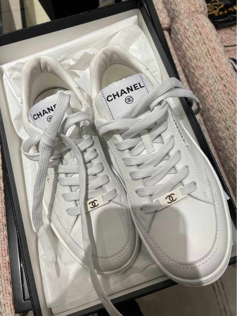 Tenis chanel blancos outlet