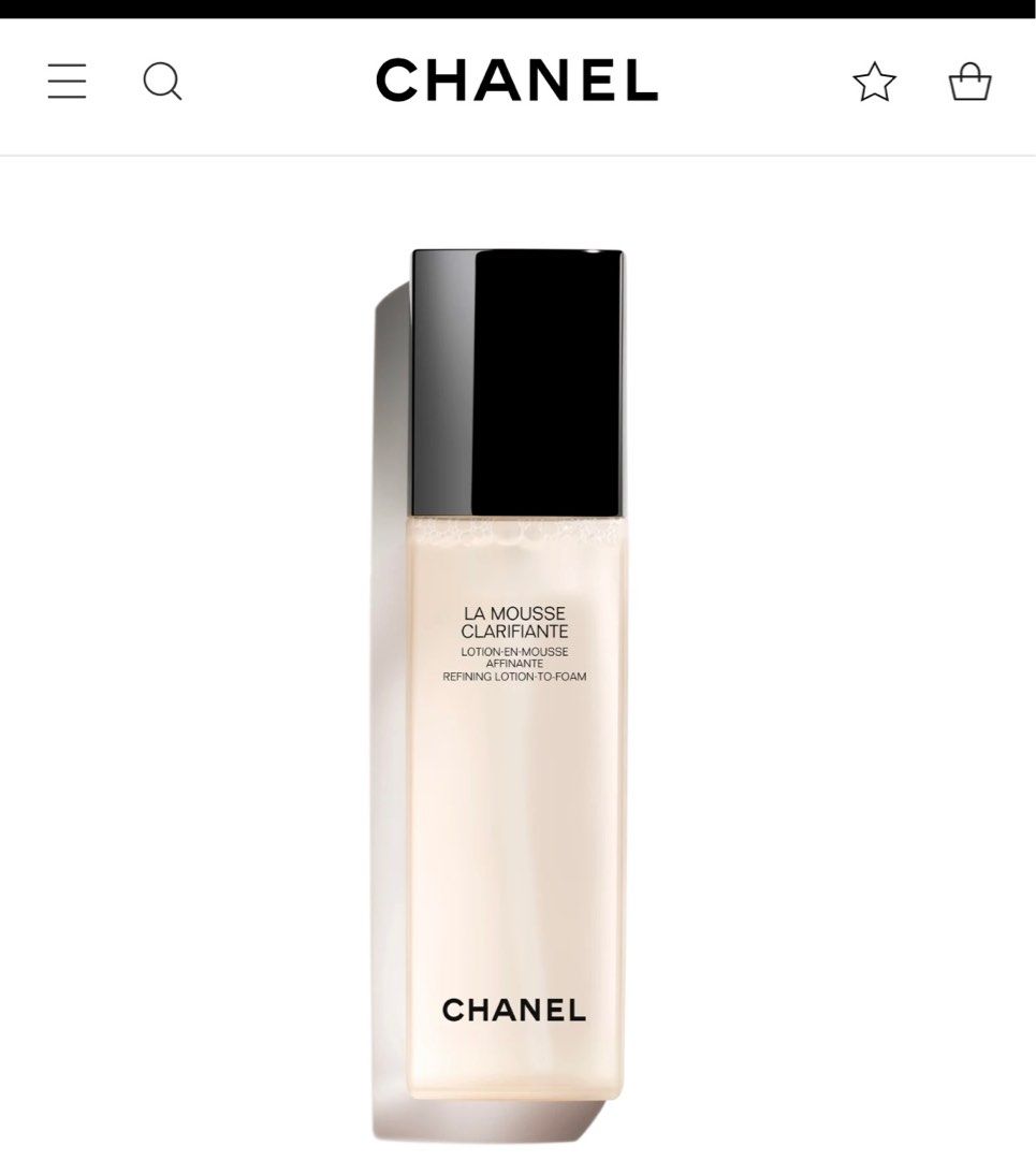 Chanel LA MOUSSE CLARIFIANTE toner, Beauty & Personal Care, Face, Face Care  on Carousell