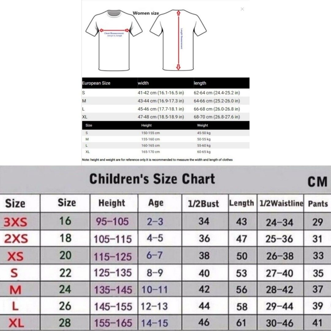 Chelsea jersey size chart on sale