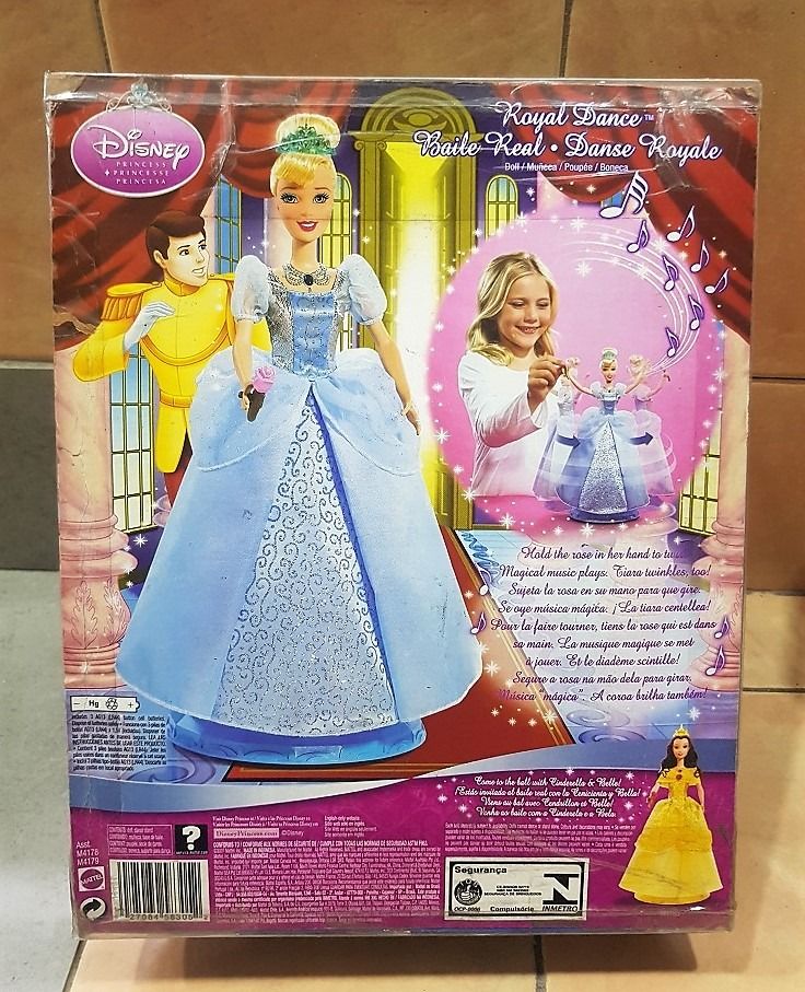 Twirling skirt cinderella doll deals