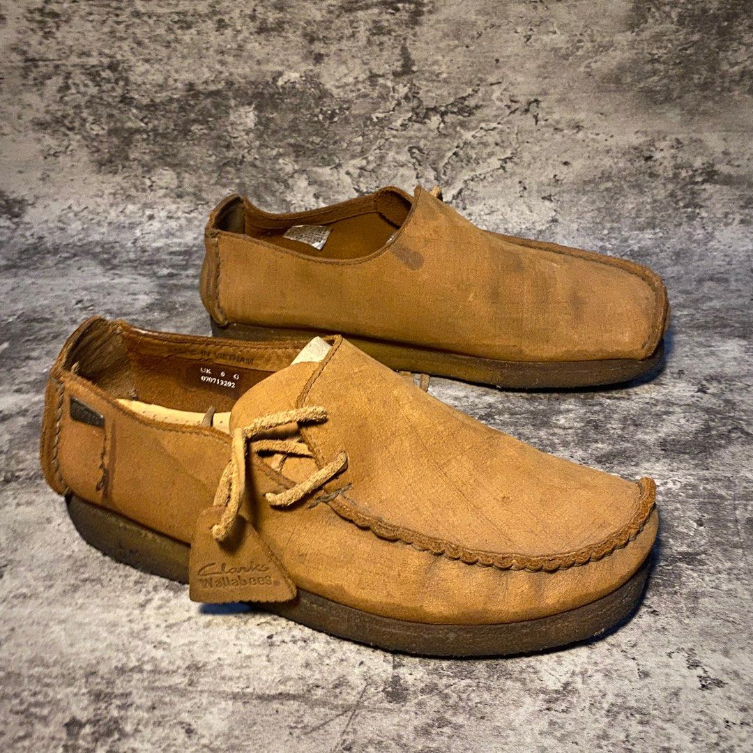 Clarks wallabees Brown Second | not kith samba original, Fesyen