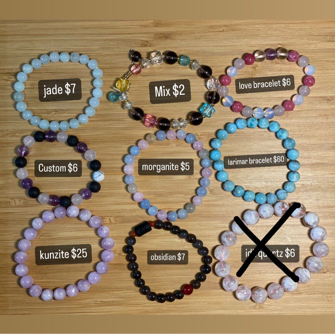 Friendly crystals bracelets store