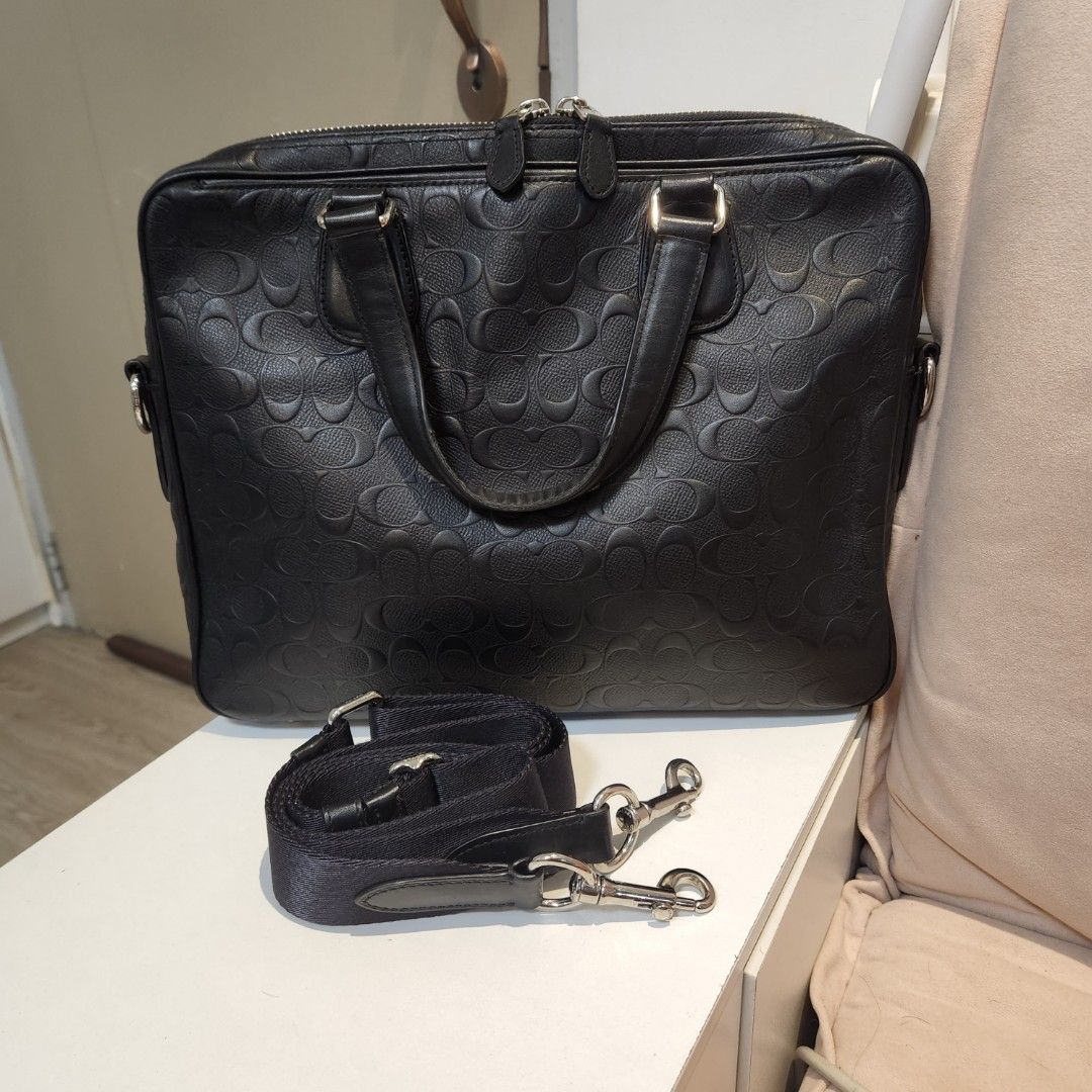 Coach laptop bag, Luxury, Bags & Wallets on Carousell