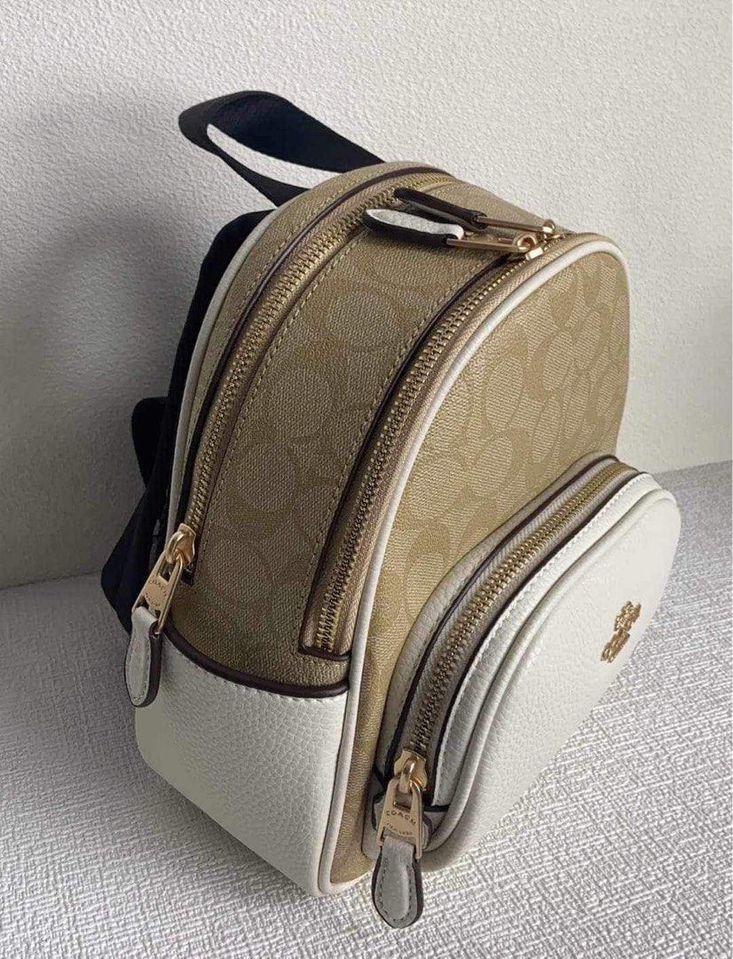 Coach Mini Court Backpack (Category: Luxury Bags & Wallets) located in Rizal. Submitted by LuxbyMarifrance (Listing ID 1246032032, Image 3). Description: 🏷️ 2,800 only + SF 💼 Mini Court Backpack in Signature Canvas 📏 7 3/4” (L) x 8 3/4” (H) x 3 1/2” (W) 📌 with dust bag and paper bag ✨All trademarks, logos and brand names are reserved and property of the original brand owners. #coachph #authenticqualitybagsph #authenticqualitybags #lowestprice