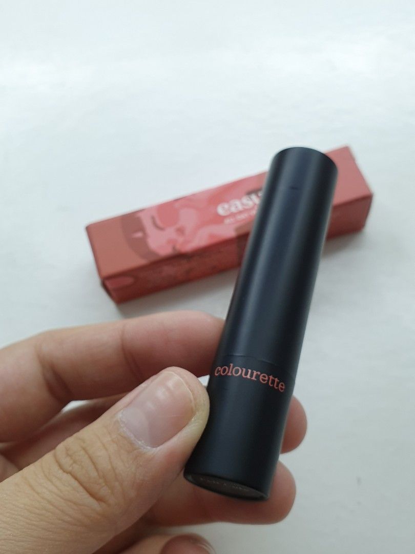 Colourette Cosmetics Easy Matte Lipsticks - Felt Cute (Category: Makeup) located in General Santos City (Dadiangas). Submitted by kuhhciao (Listing ID 1246154186, Image 3). Description: 🍒 Brand: Colourette Cosmetics 🍒 Line: Easy Mattes 🍒 Shade: Felt Cute 🍒 Condition: 9/10 🍒 RFS: i'm not a fan of the scent & the formula.