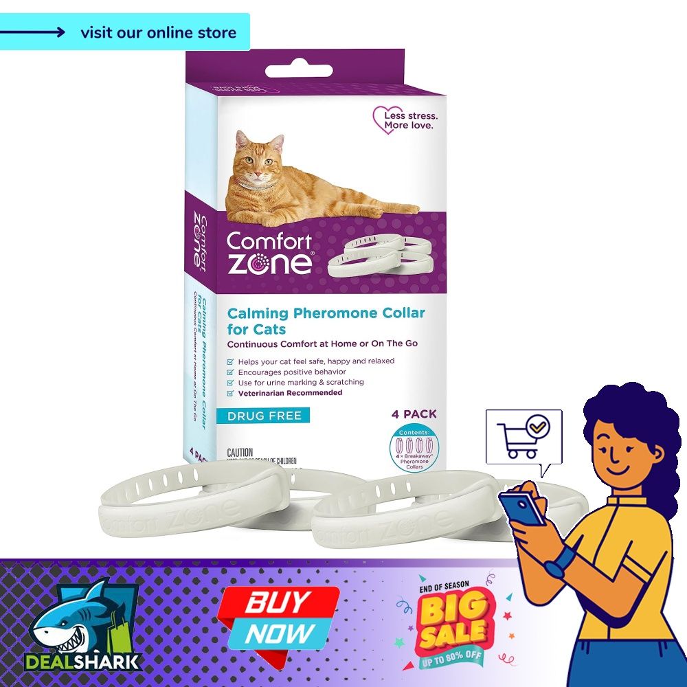 Comfort zone cat collar online