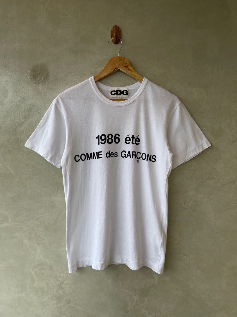 1986 comme des garcons t-shirt hot sale