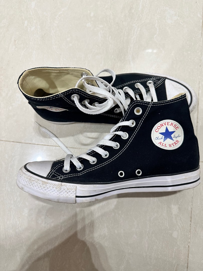 All black converse size 7 outlet