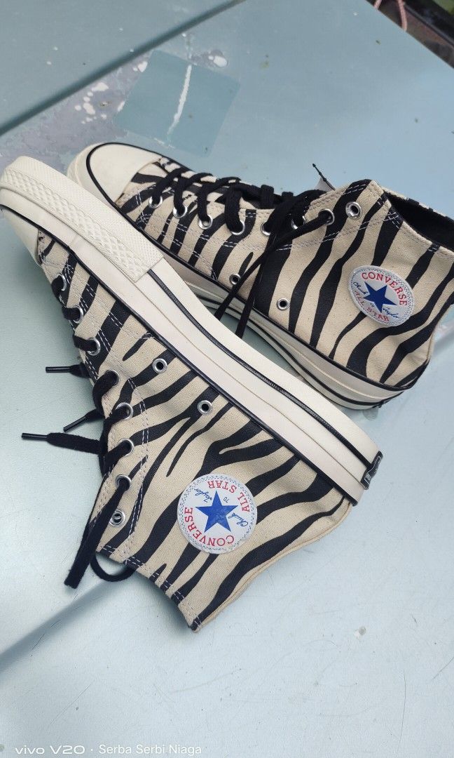 Converse tiger stripe. Men s Fashion Footwear Sneakers on Carousell