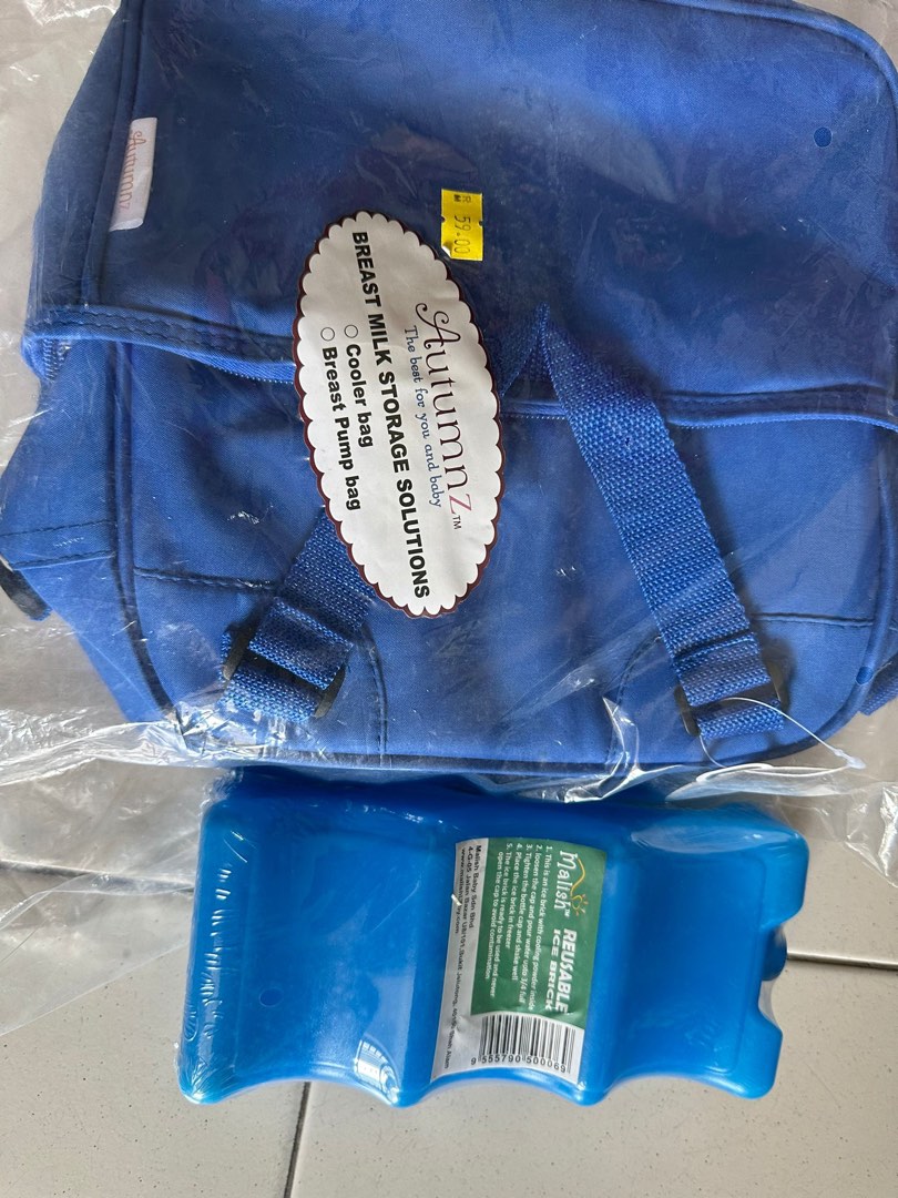 Cooler Bag & ice pack, Babies & Kids, Maternity Care on Carousell