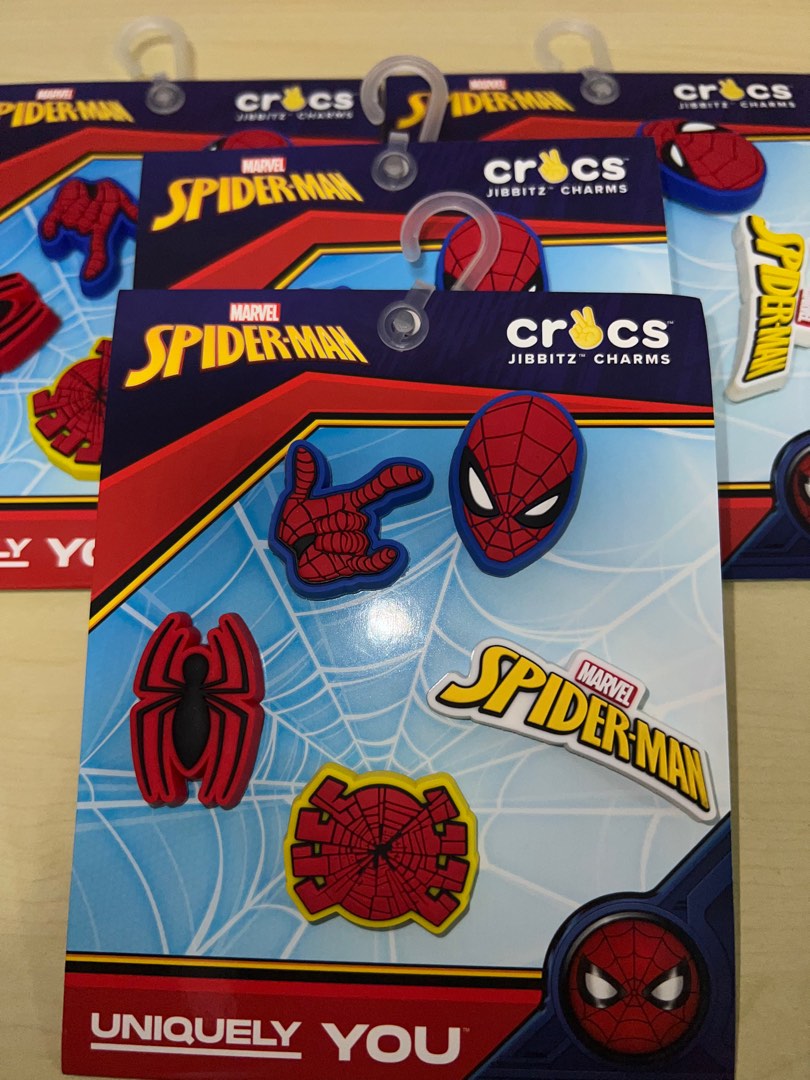 Spiderman best sale croc charm
