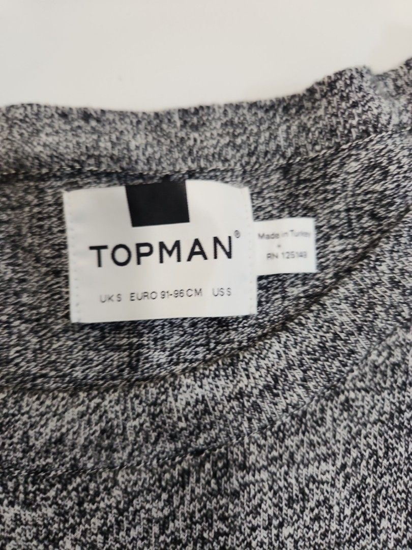 White outlet longline jumper