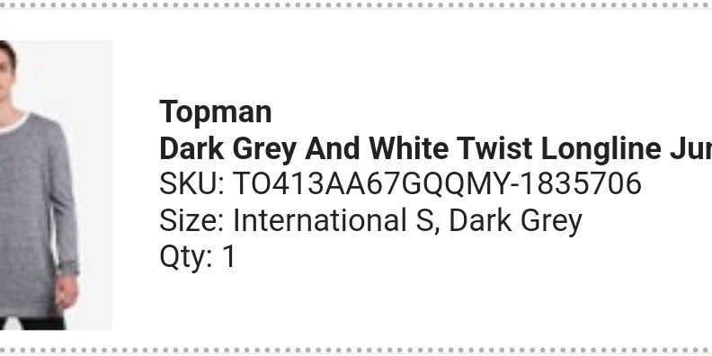 White sale longline jumper