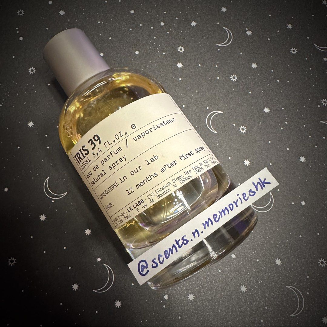 Decant Iris 39 *discontinued* Le Labo 香水分裝, 美容＆化妝品, 健康