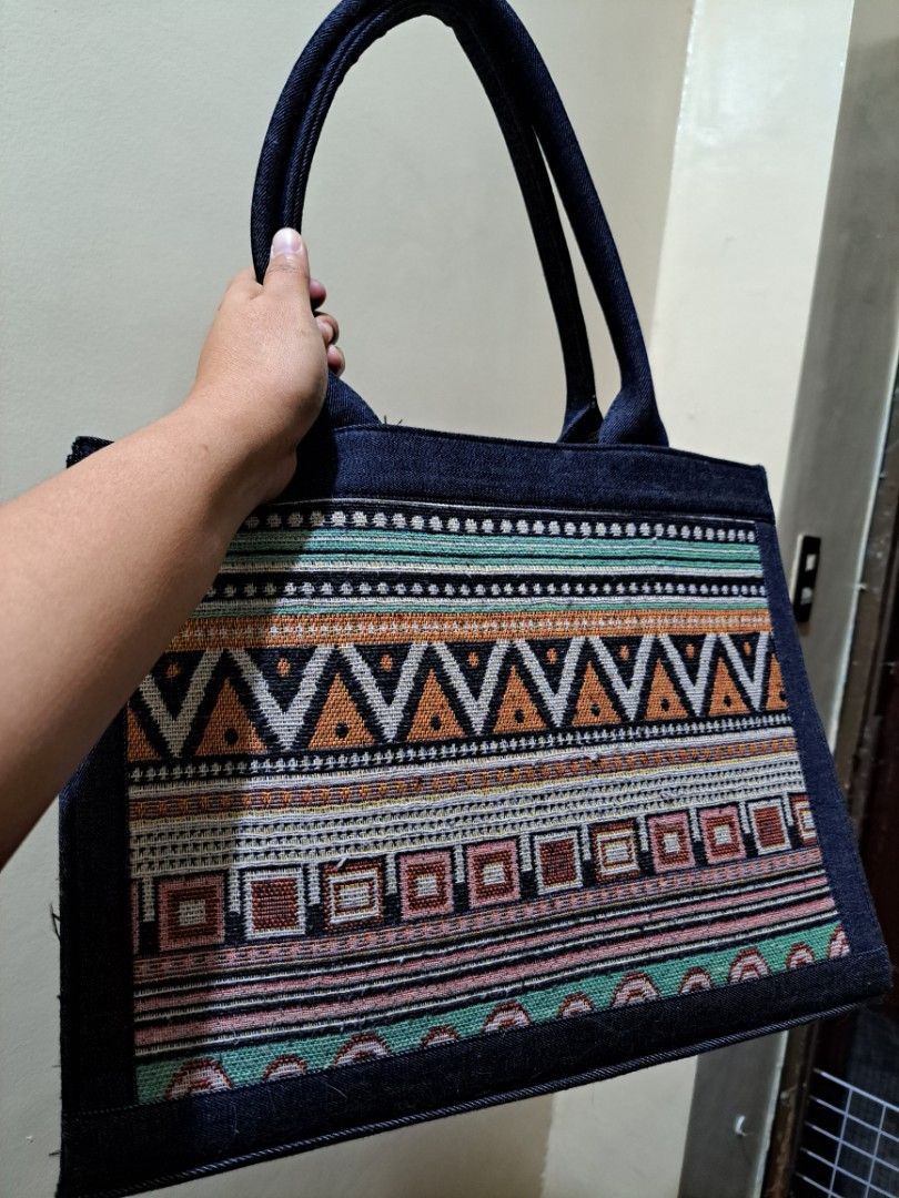 KULTURA Denim Tote Bag