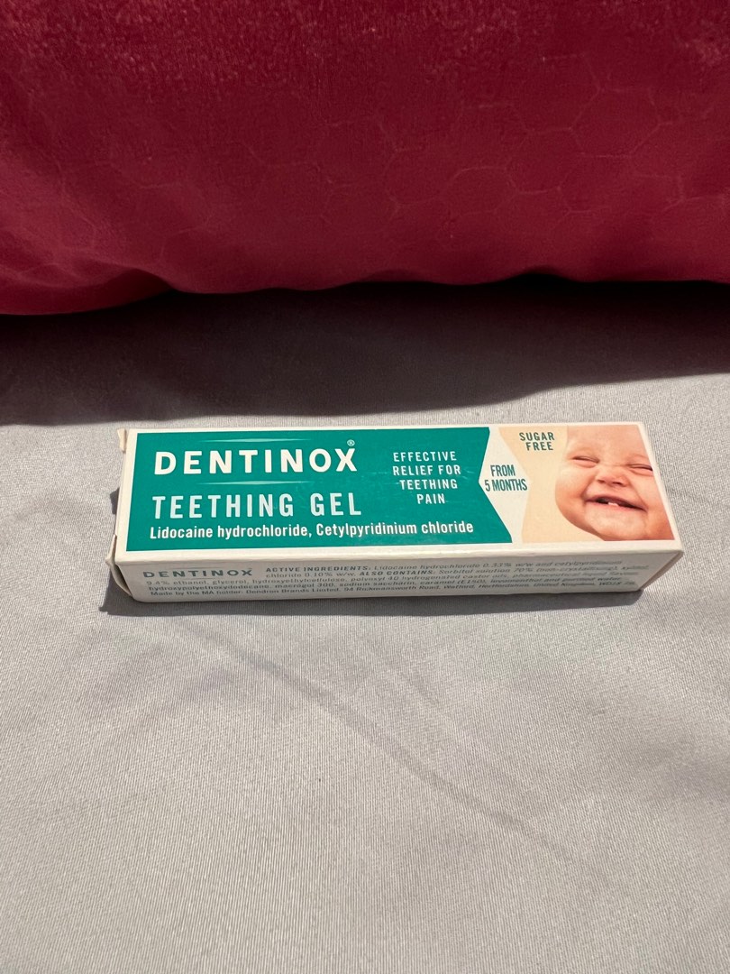 Dentinox strawberry top teething gel