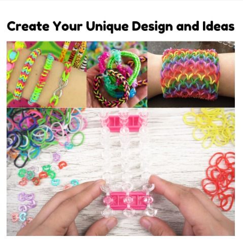 Rainbow loom bracelets with beads outlet