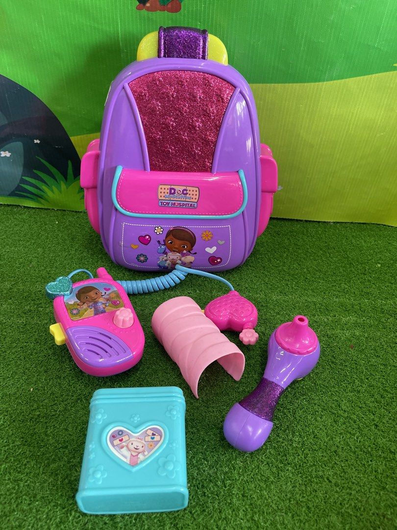 Doc McStuffins First Responders Backpack Set