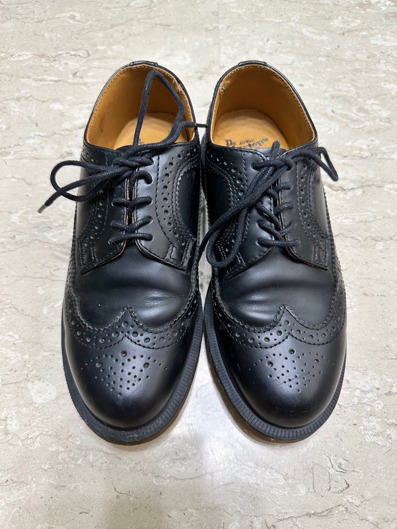 Dr marten brogue clearance shoes