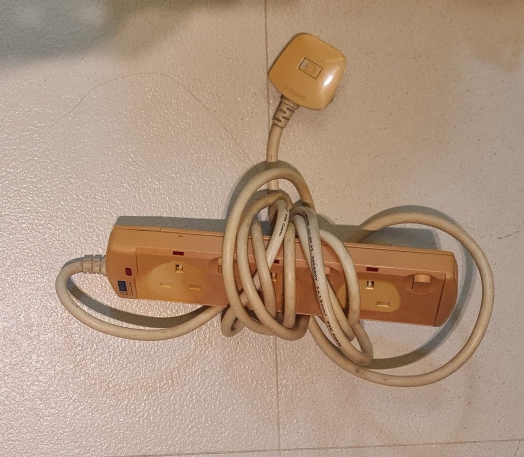 Electrical EXTENSION Cords with Multiple Sockets, TV & Home Appliances
